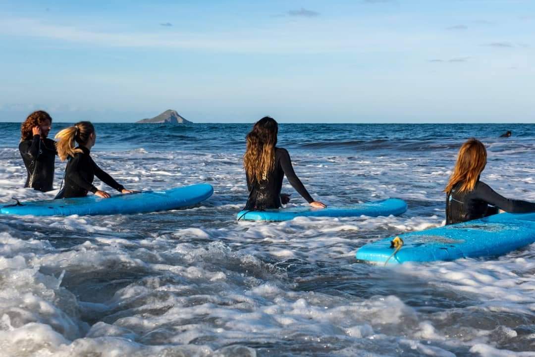 Bono 5 clases de surf